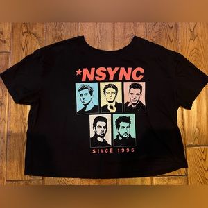 *NSYNC crop T-shirt